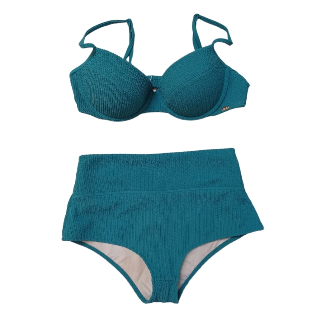 PINK by Victoria's Secret pushup, high waisted swimsuit